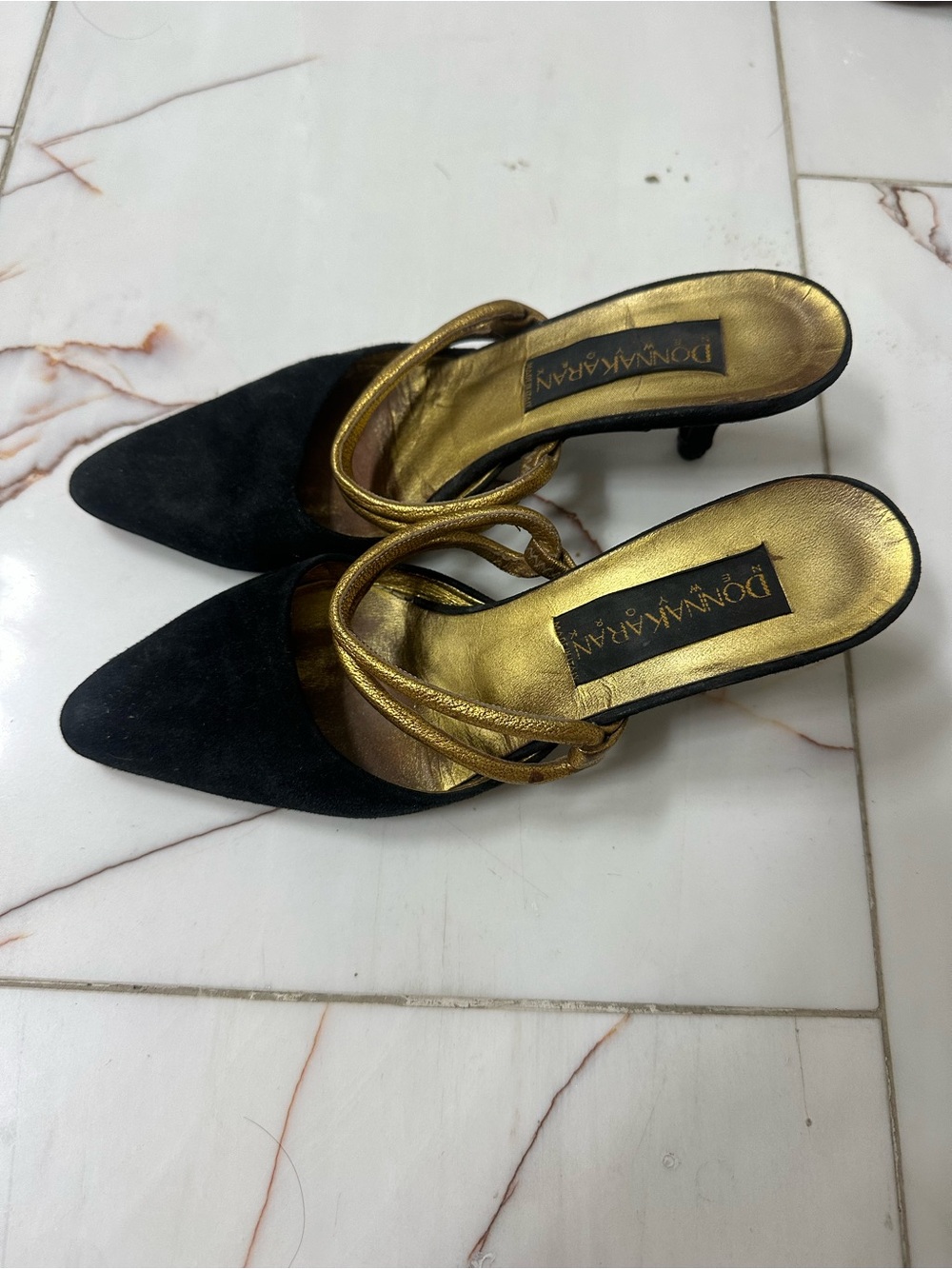 Donna Karen Kitten Heels